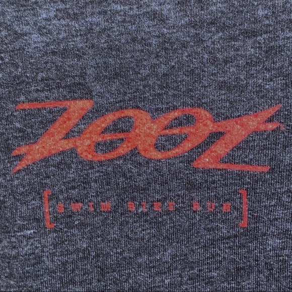 Zoot | Swim Bike Run Black/Red Tee Medium - Picture 4 of 6